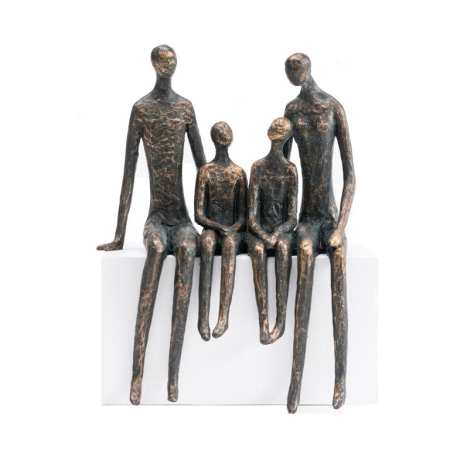 Family of four sculpture