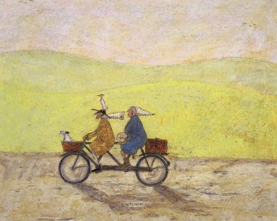 Sam Toft - Canvas print - Grand day out