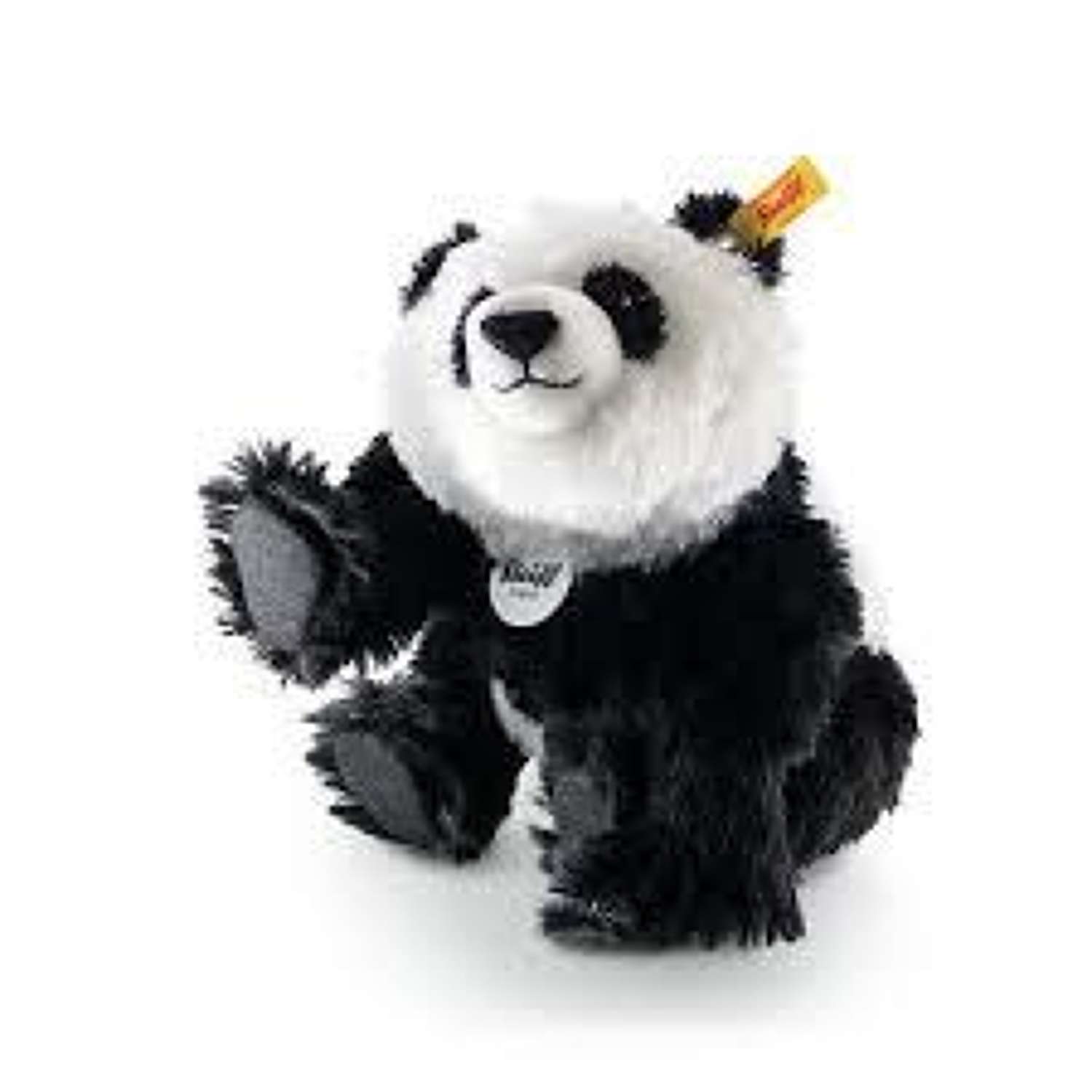 Steiff - Panda - made of fine mohair and is 5 way jointed