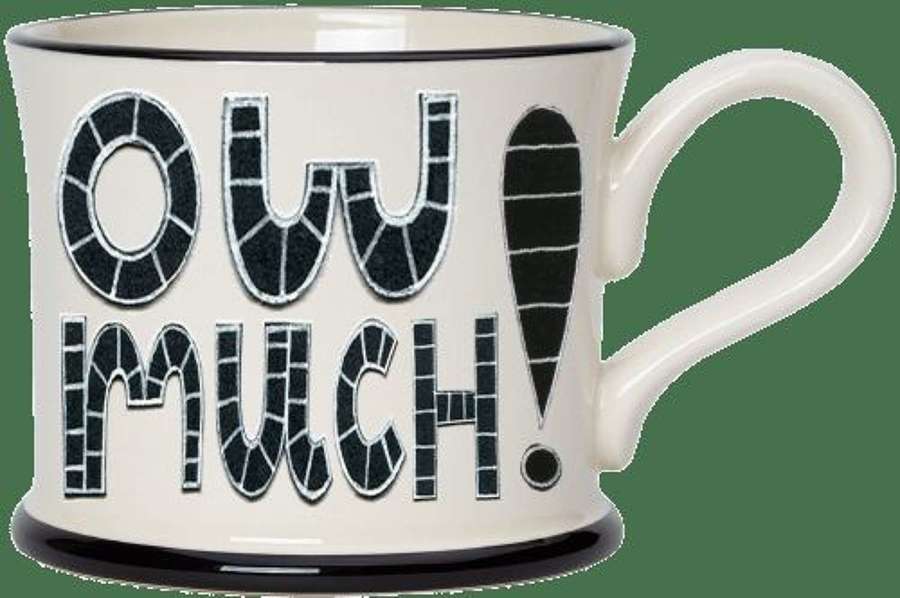 Moorland pottery - mug - Ow much!