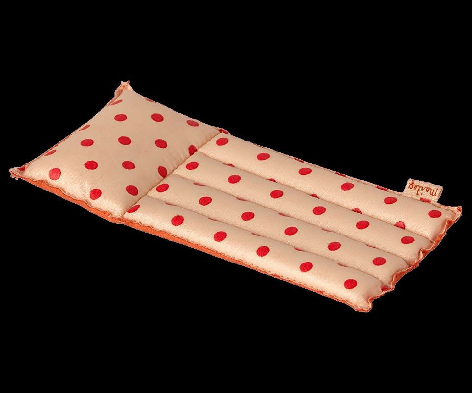Maileg- Air mattress - red dot- coated fabric  but not water proof