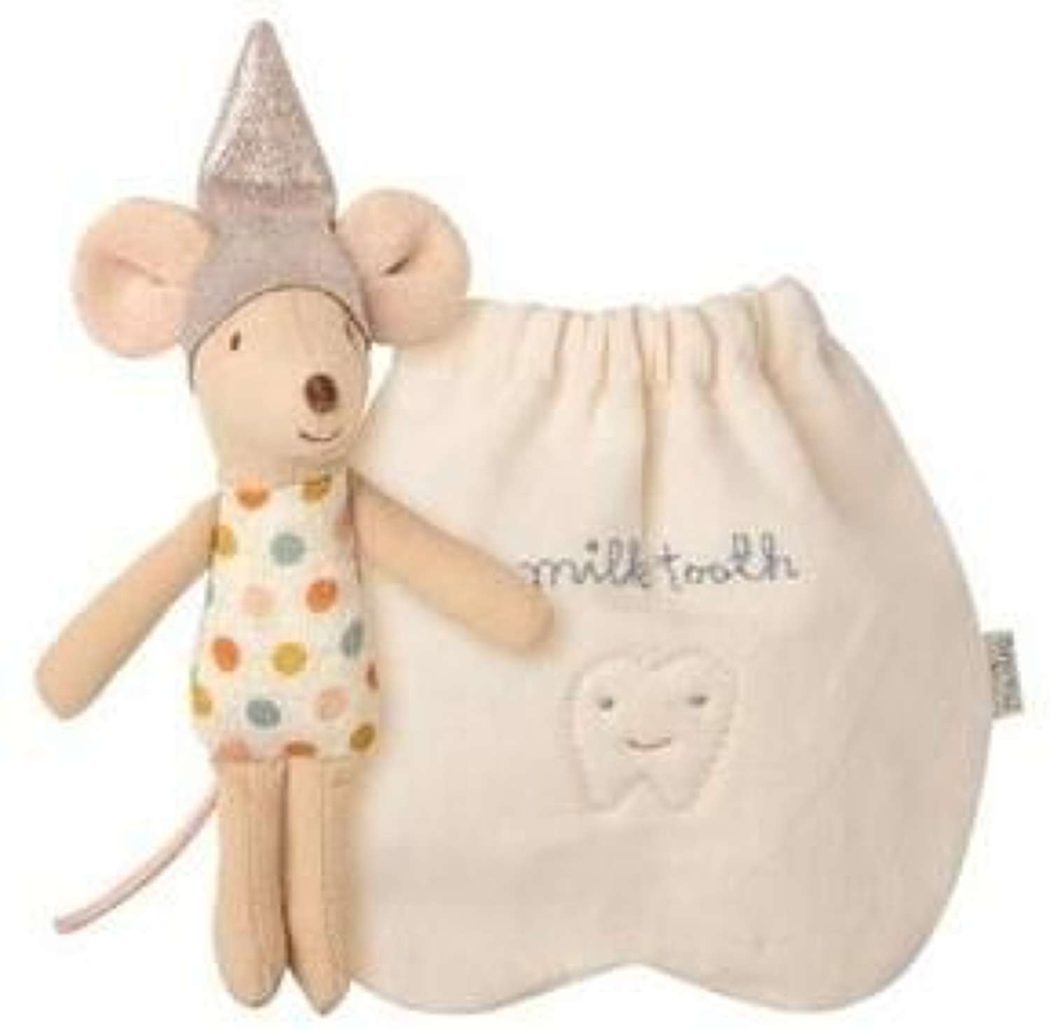 Maileg- little toothfairy mouse - comes with bag to keep teeth in
