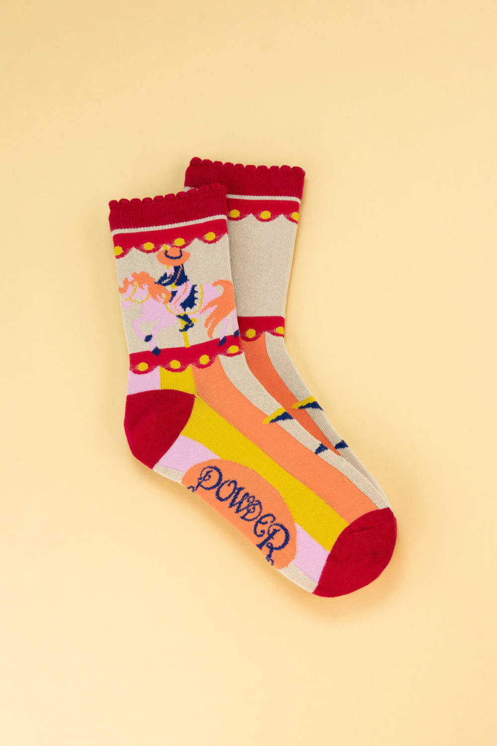 Powder -  Cowgirl ankle socks- one size
