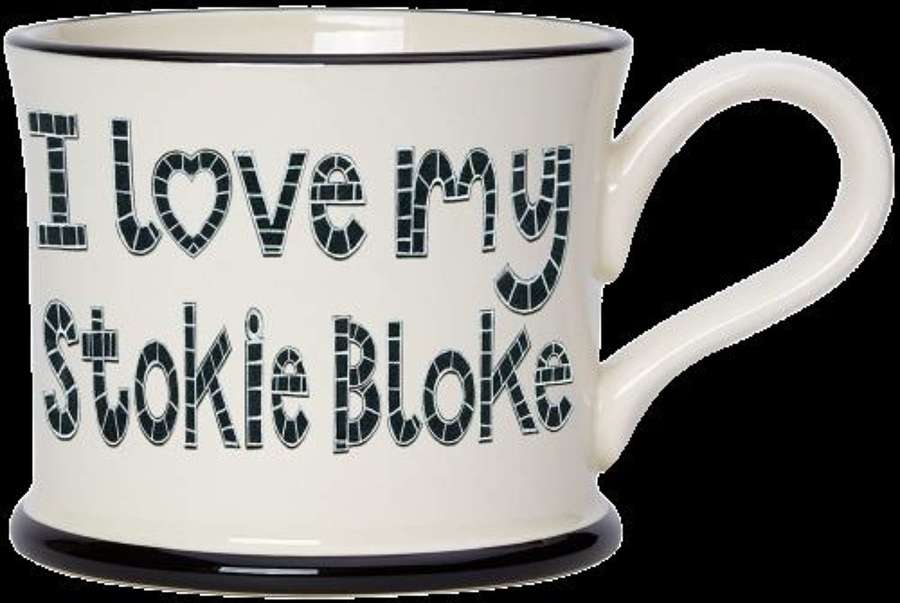 Moorland Pottery - I Love My Stokie Bloke