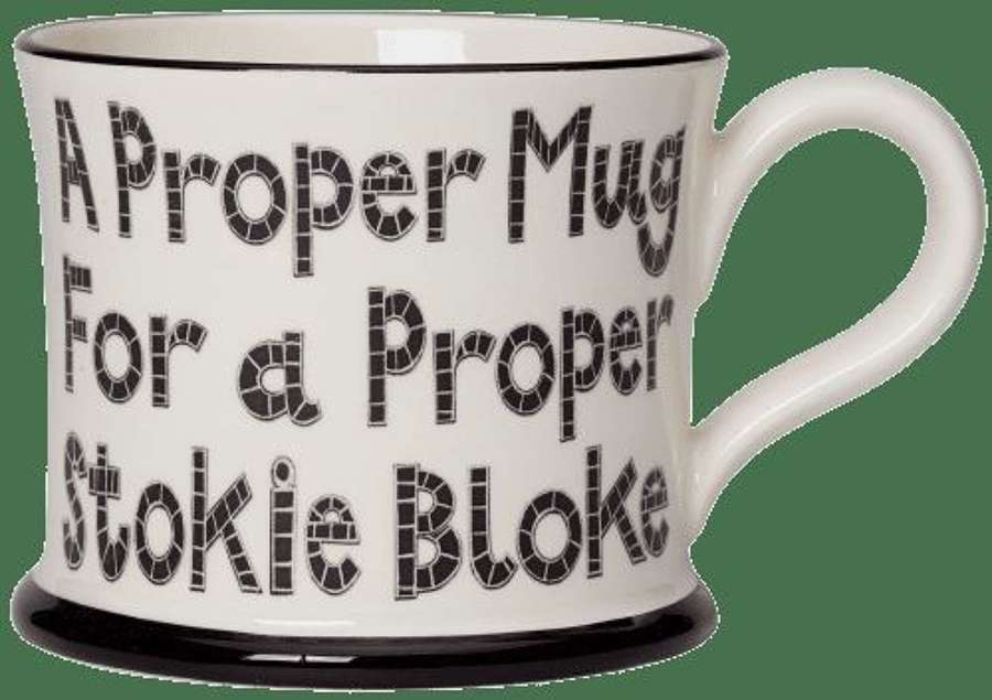 Moorland Pottery - A proper Stokie Bloke Mug