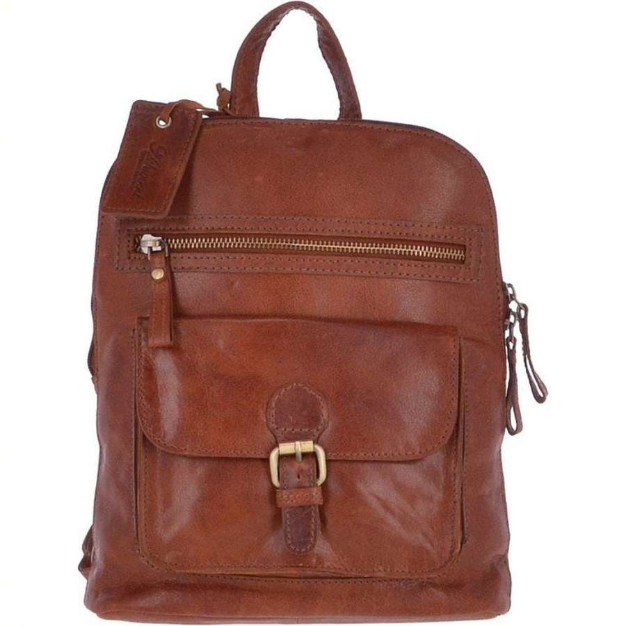 Leather Handbag Honey - G-25