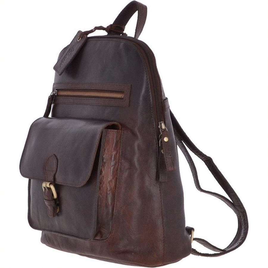 Leather Handbag Brandy G - 28