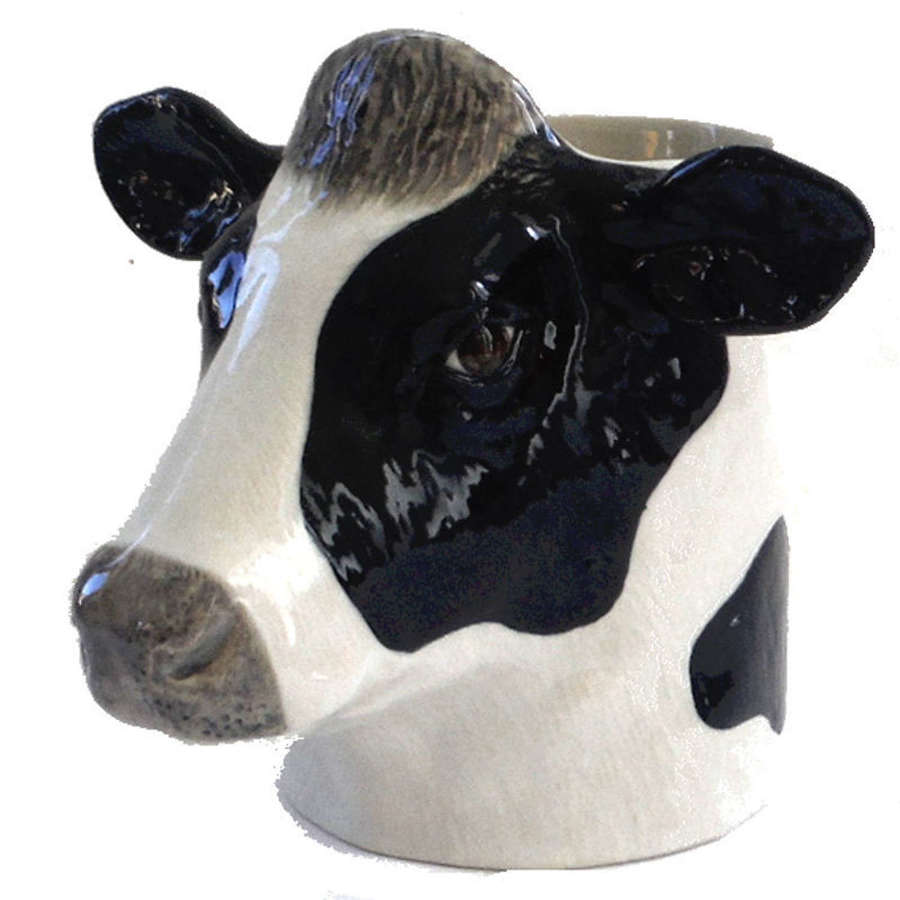 Friesian Cow Pencil Pot