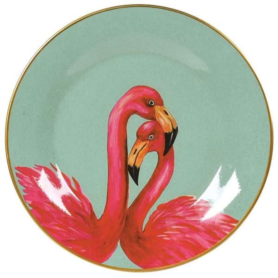 Flamingo Plate. Ref JNC252