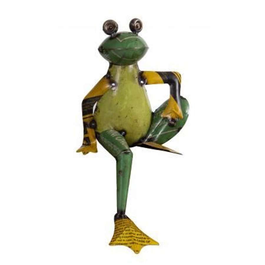 Recycled Iron Frog. Ref MH-5885
