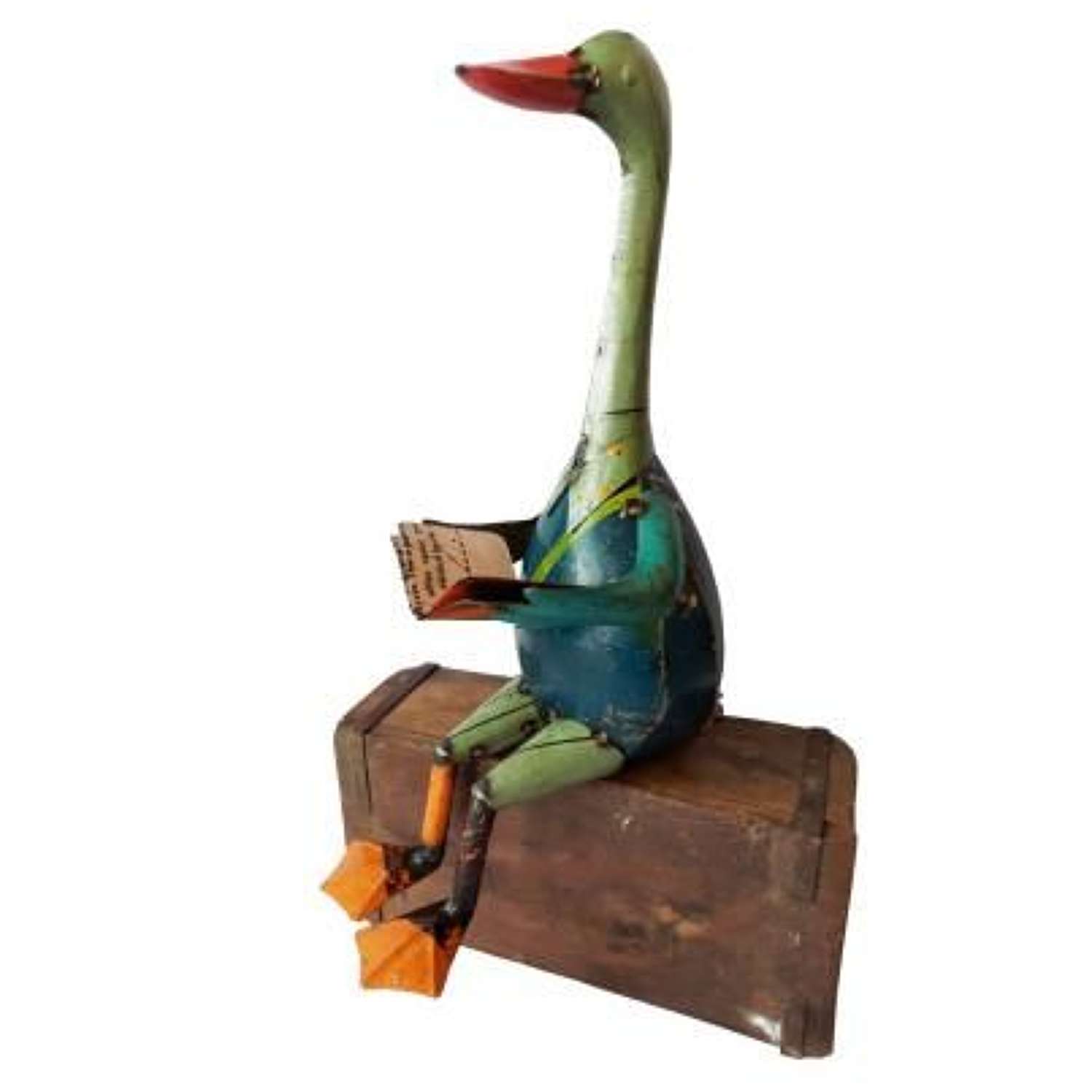 Recycled Iron Duck- Take a Break. Ref MH-6186