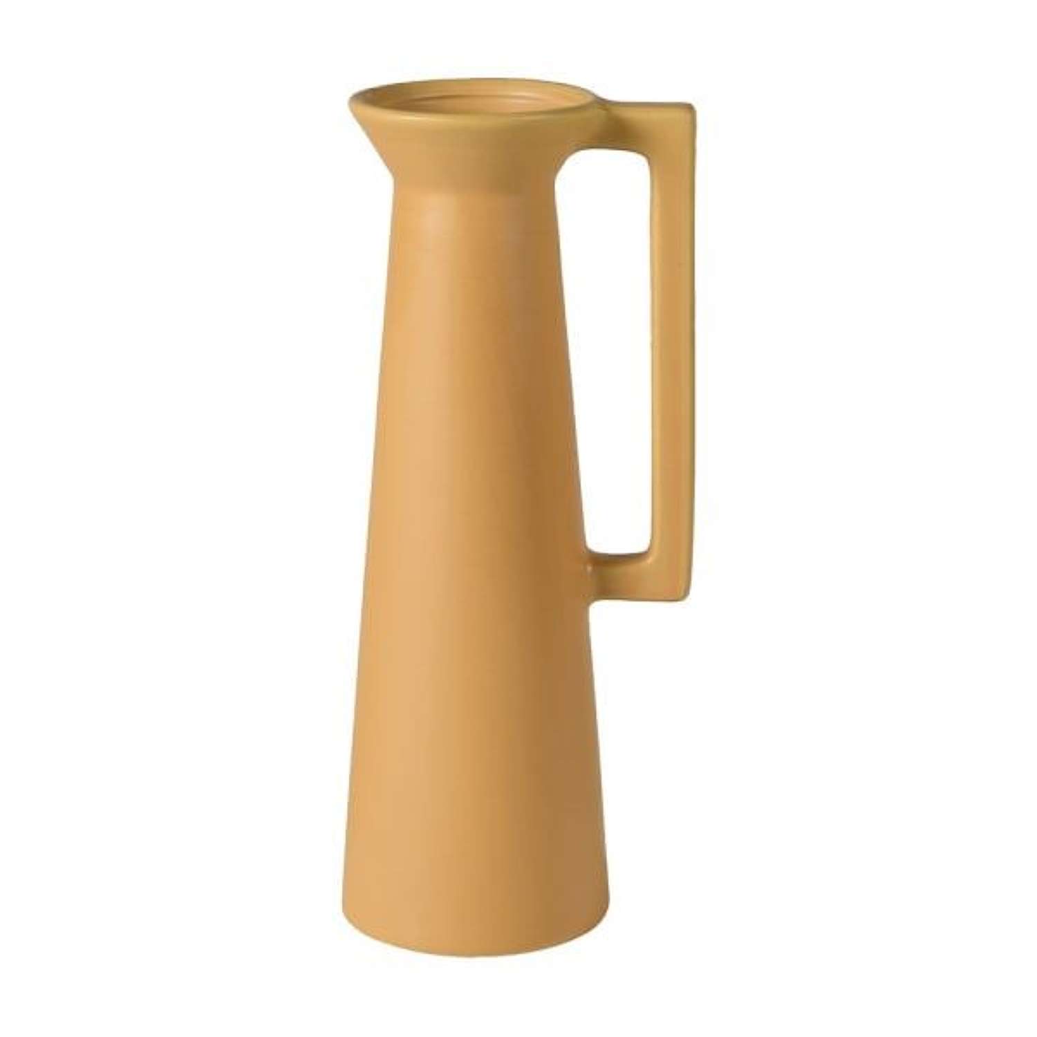 Slim Mustard Ceramic Vase - Ref MPC063
