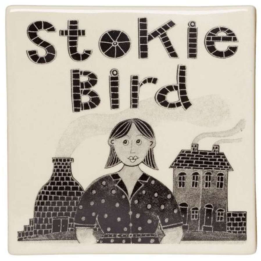 Moorland Pottery - Stokie bird coaster