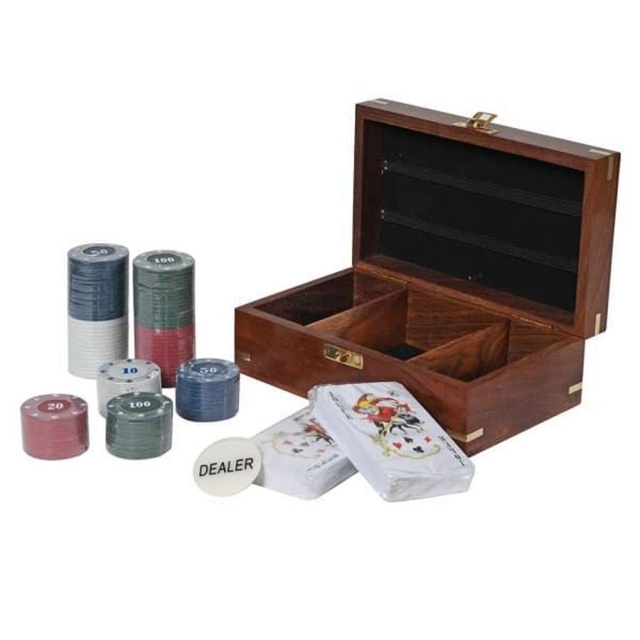 Poker Set In Box - Ref HLY015