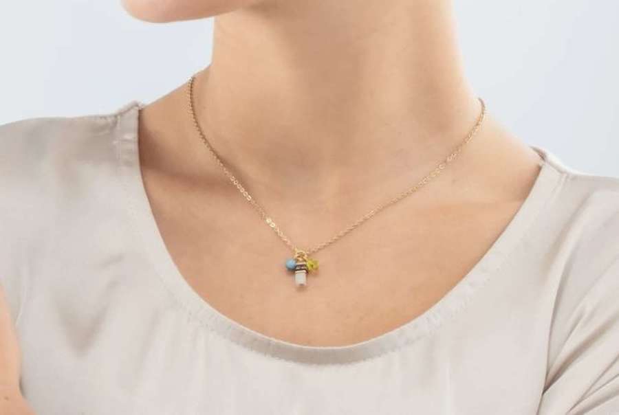 Small Guardian necklace pastel 4525101522