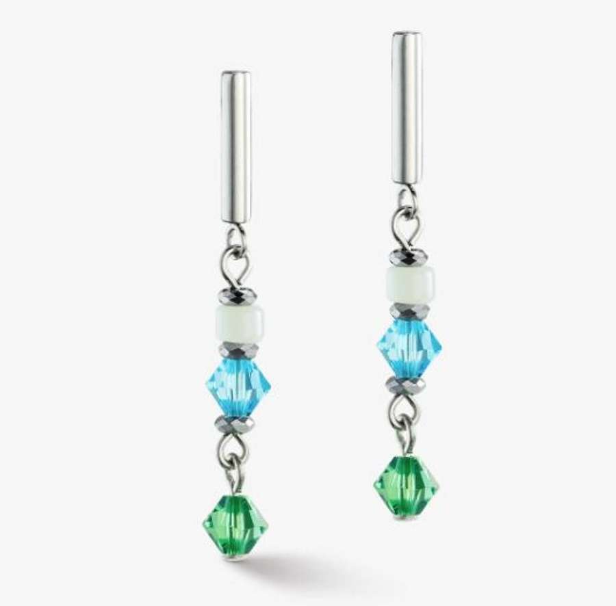 Princess Shape Mix earrings mint green 4239210522
