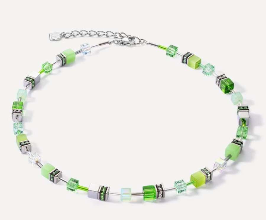 GeoCUBE® Iconic Joyful Colours necklace green 3339100500